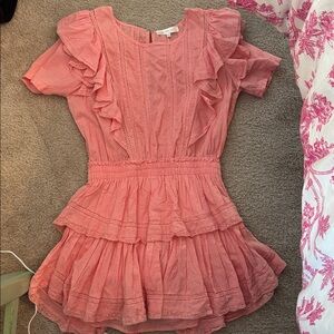 Pink Ruffled Dress, LoveShack Fancy